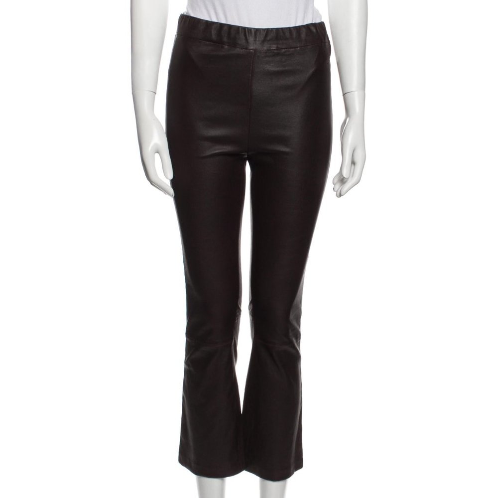 Walter Baker Lori Kick Flare Leather Pants